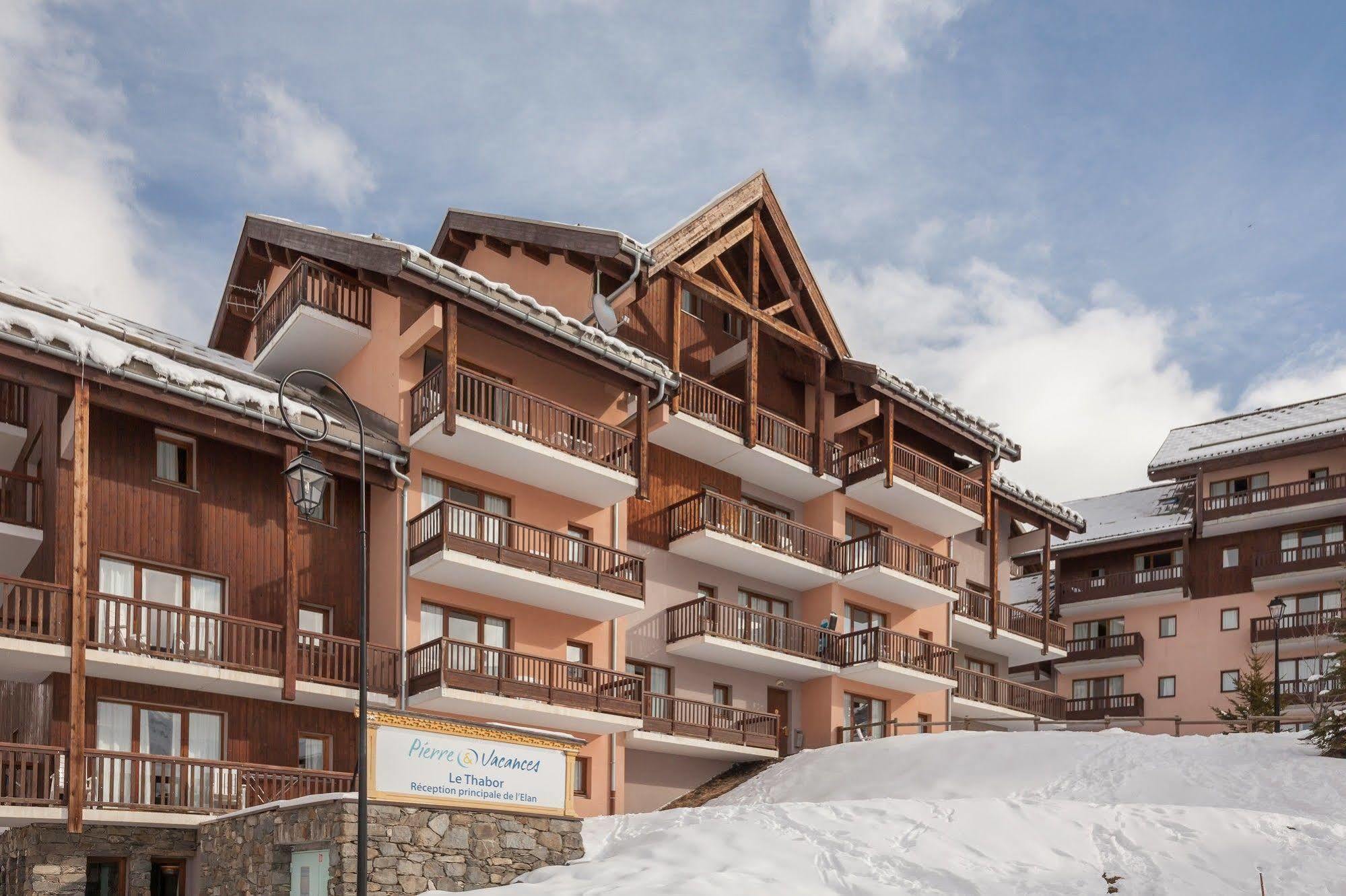 Résidence Pierre&Vacances Le Thabor Valmeinier Exterior foto